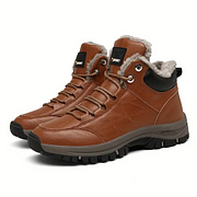 Men's Comfy Arch Support Waterproof Lightweight Handmade Genuine Leather Shoes
