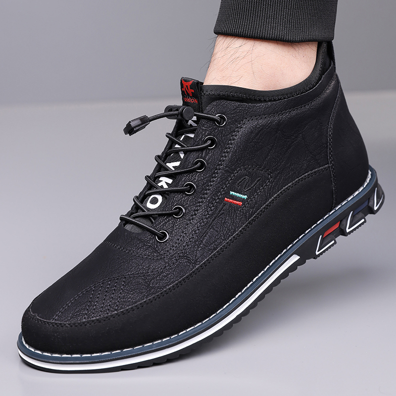 Men's Fashion Calfskin Leather Shoes