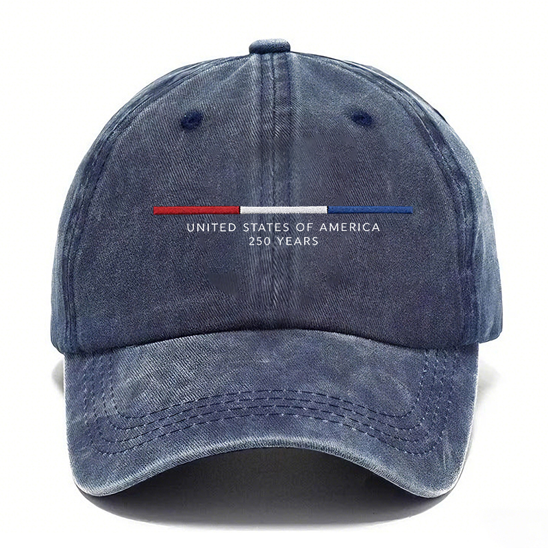 USA 250 Years Vintage-Inspired Washed Cap