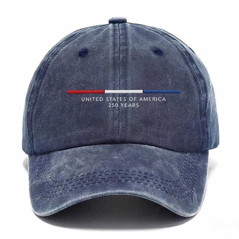 USA 250 Years Vintage-Inspired Washed Cap