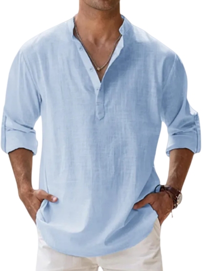 Men Can’t Get Enough of This Cozy Linen Shirt