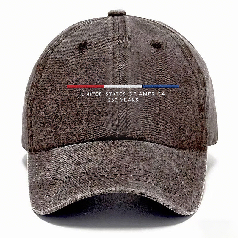 USA 250 Years Vintage-Inspired Washed Cap