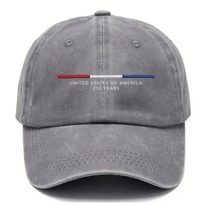 USA 250 Years Vintage-Inspired Washed Cap