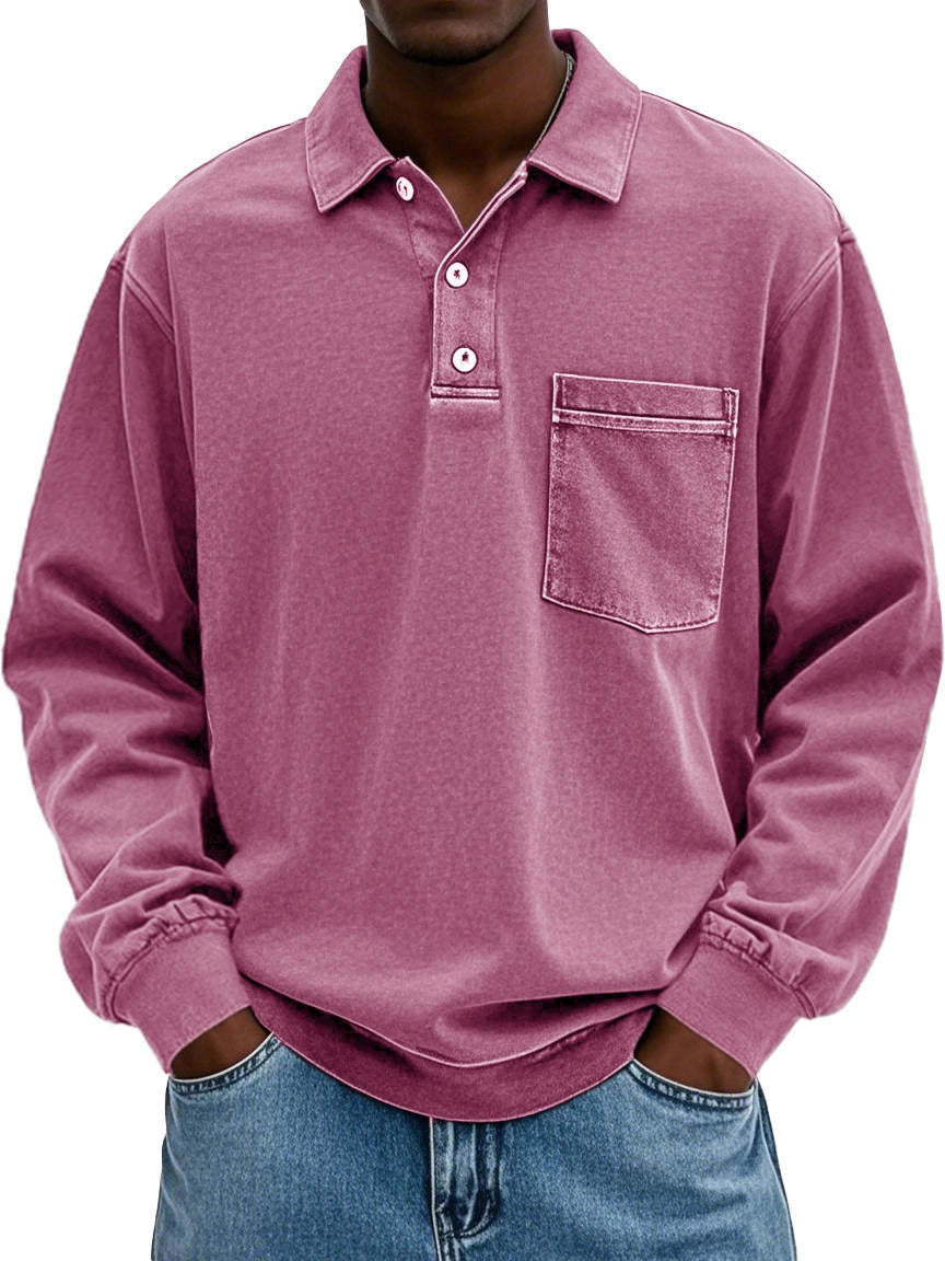 Men Can’t Get Enough of This Cozy Polo Shirt