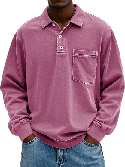 Men Can’t Get Enough of This Cozy Polo Shirt