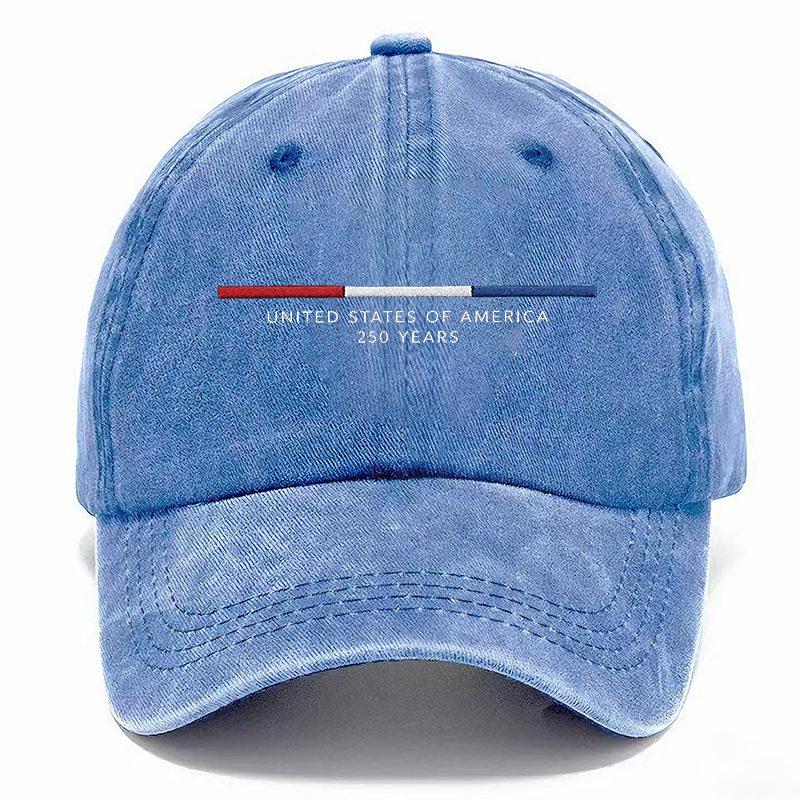 USA 250 Years Vintage-Inspired Washed Cap