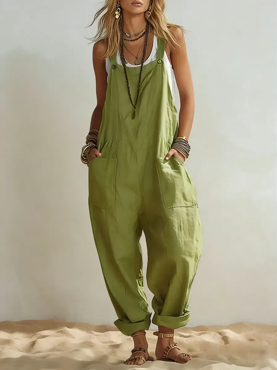 Women's Casual Vacation-style Jumpsuit