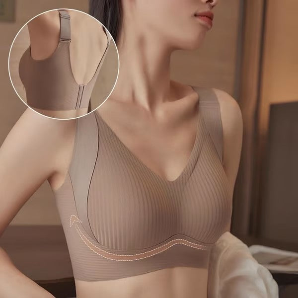 🎁Last Day Buy 1 Get 3 Packs(Each only ￡4.66!!)🔥Super firming bra | Wire-free push-up bra👍No more sagging breasts