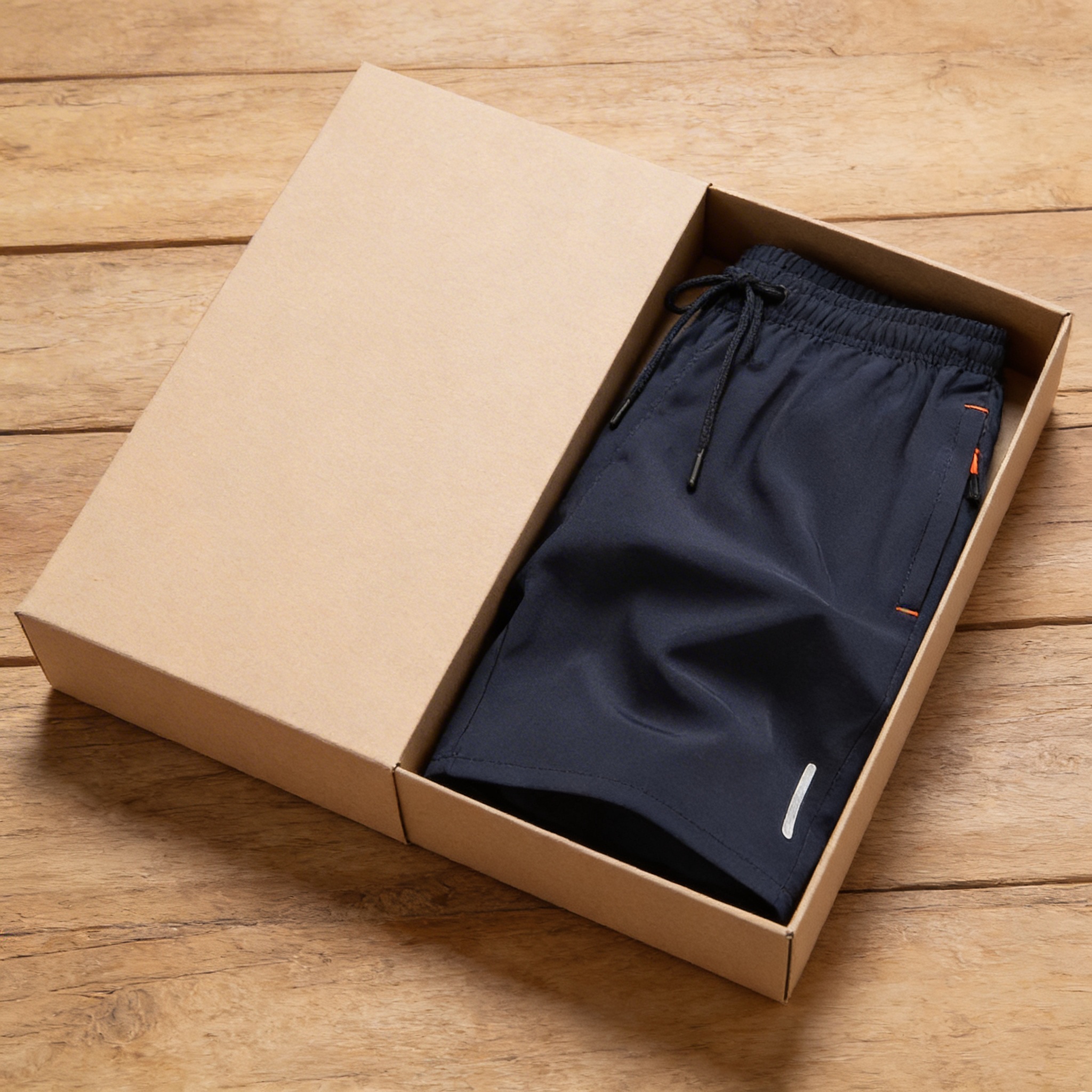 Men's Drawstring Sports Shorts - Effortless Comfort