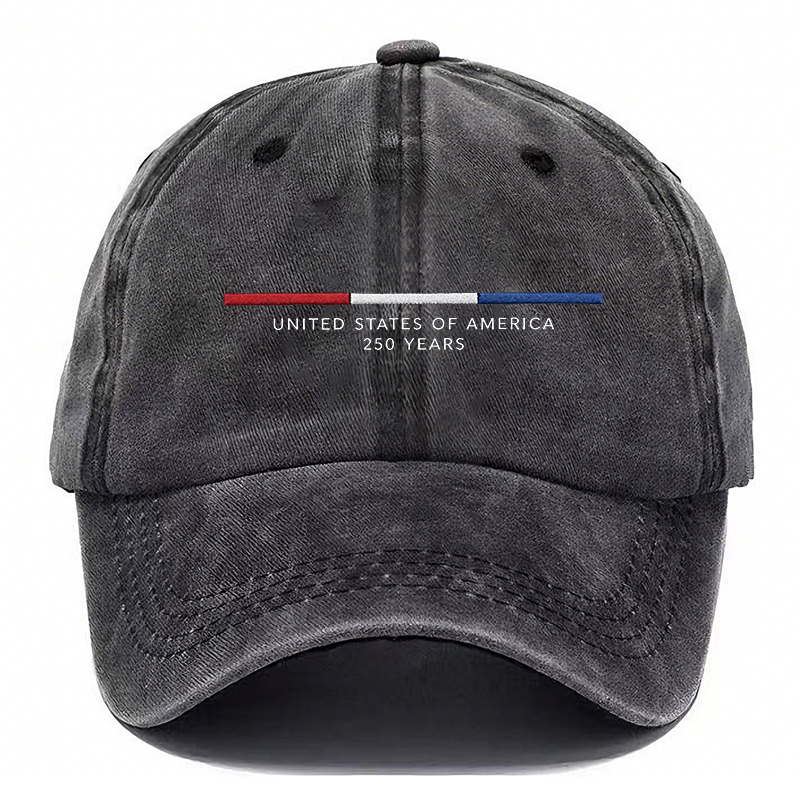 USA 250 Years Vintage-Inspired Washed Cap