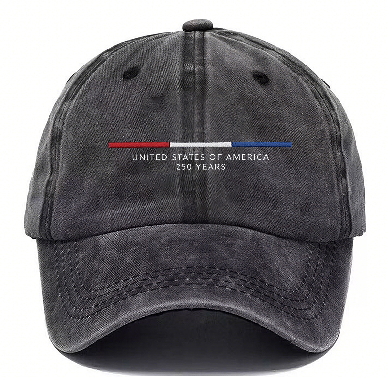 USA 250 Years Vintage-Inspired Washed Cap