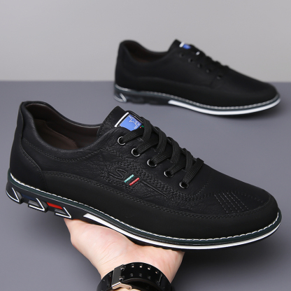 Men's Fashion Calfskin Leather Shoes