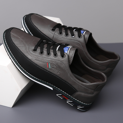 Men's Fashion Calfskin Leather Shoes