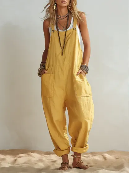 Women's Casual Vacation-style Jumpsuit