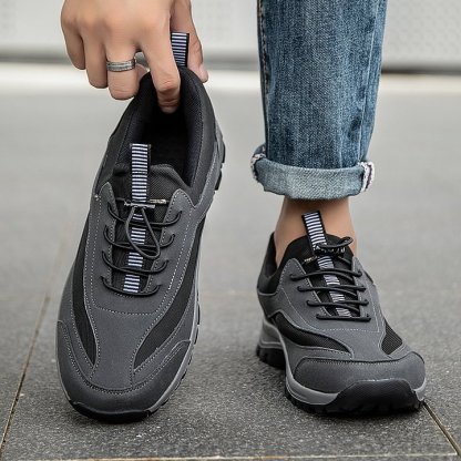 (👨‍⚕️Medical Certification®️) Men's Comfortable Orthopedic Shoes Waterproof Hiking Shoes Sneakers [Effect: Relieves Foot Pain]