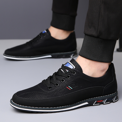 Men's Fashion Calfskin Leather Shoes