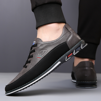 Men's Fashion Calfskin Leather Shoes