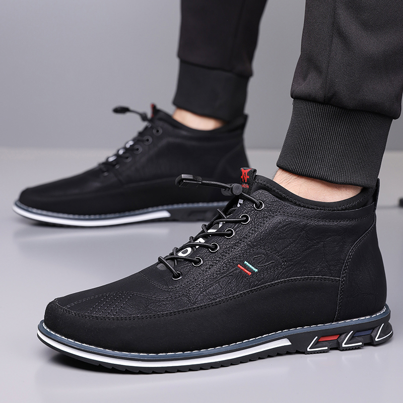 Men's Fashion Calfskin Leather Shoes