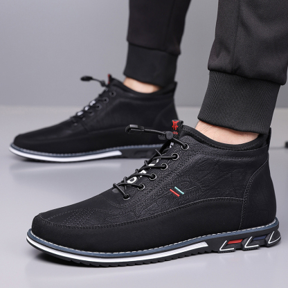 Men's Fashion Calfskin Leather Shoes