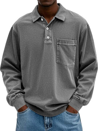 Men Can’t Get Enough of This Cozy Polo Shirt