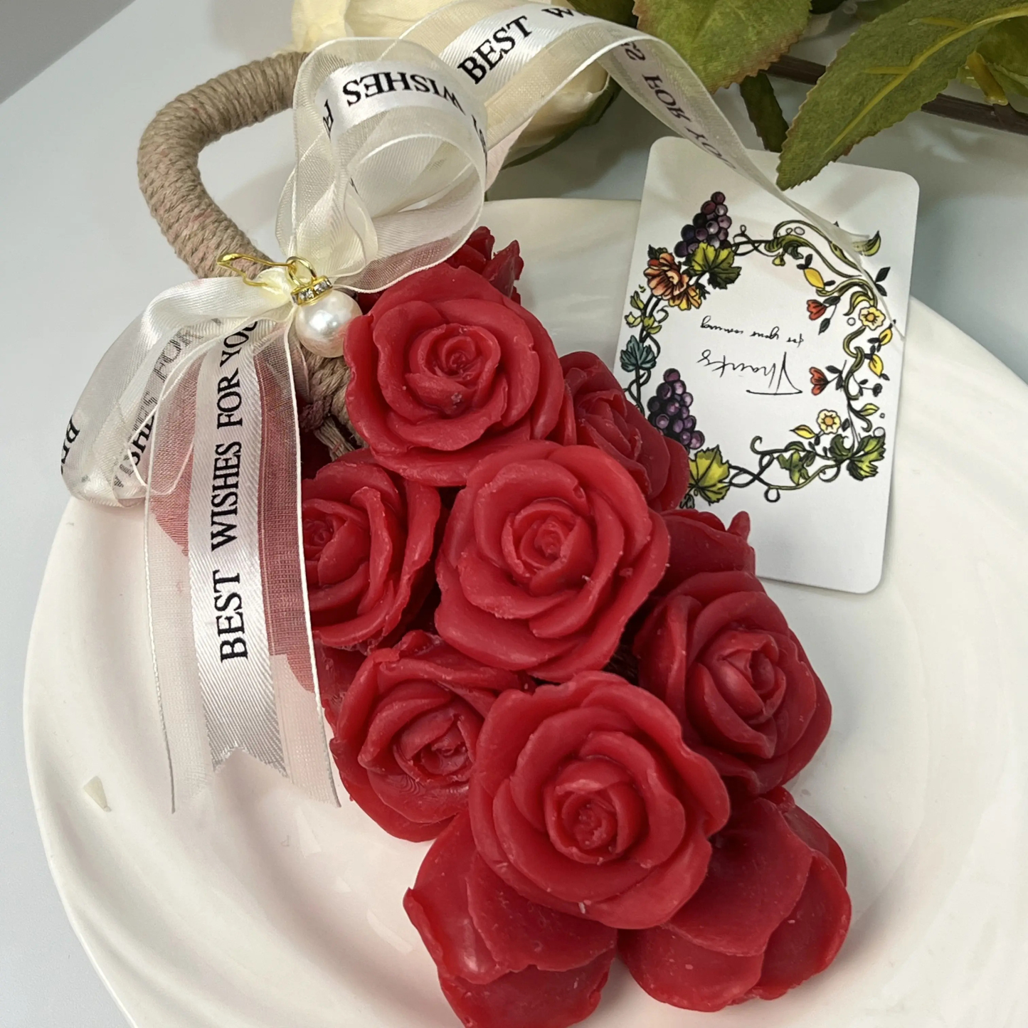 Handmade Grape-Shaped Soap Set