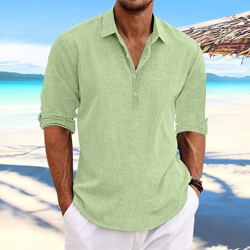 Men Can’t Get Enough of This Cozy Linen Shirt