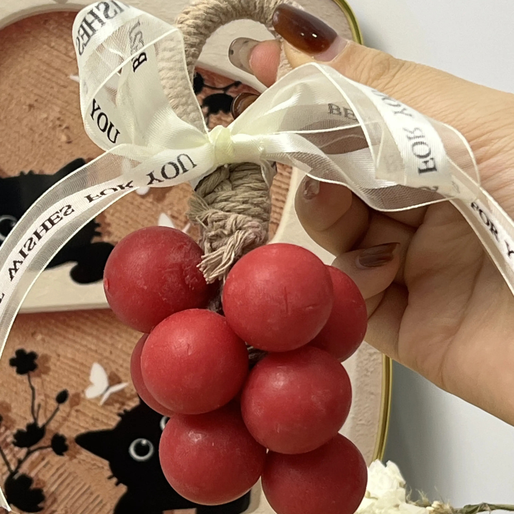 Handmade Grape-Shaped Soap Set