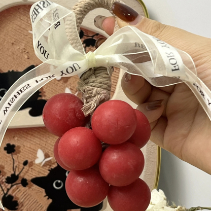 Handmade Grape-Shaped Soap Set