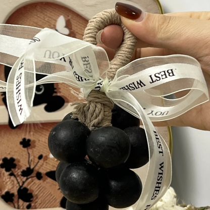 Handmade Grape-Shaped Soap Set