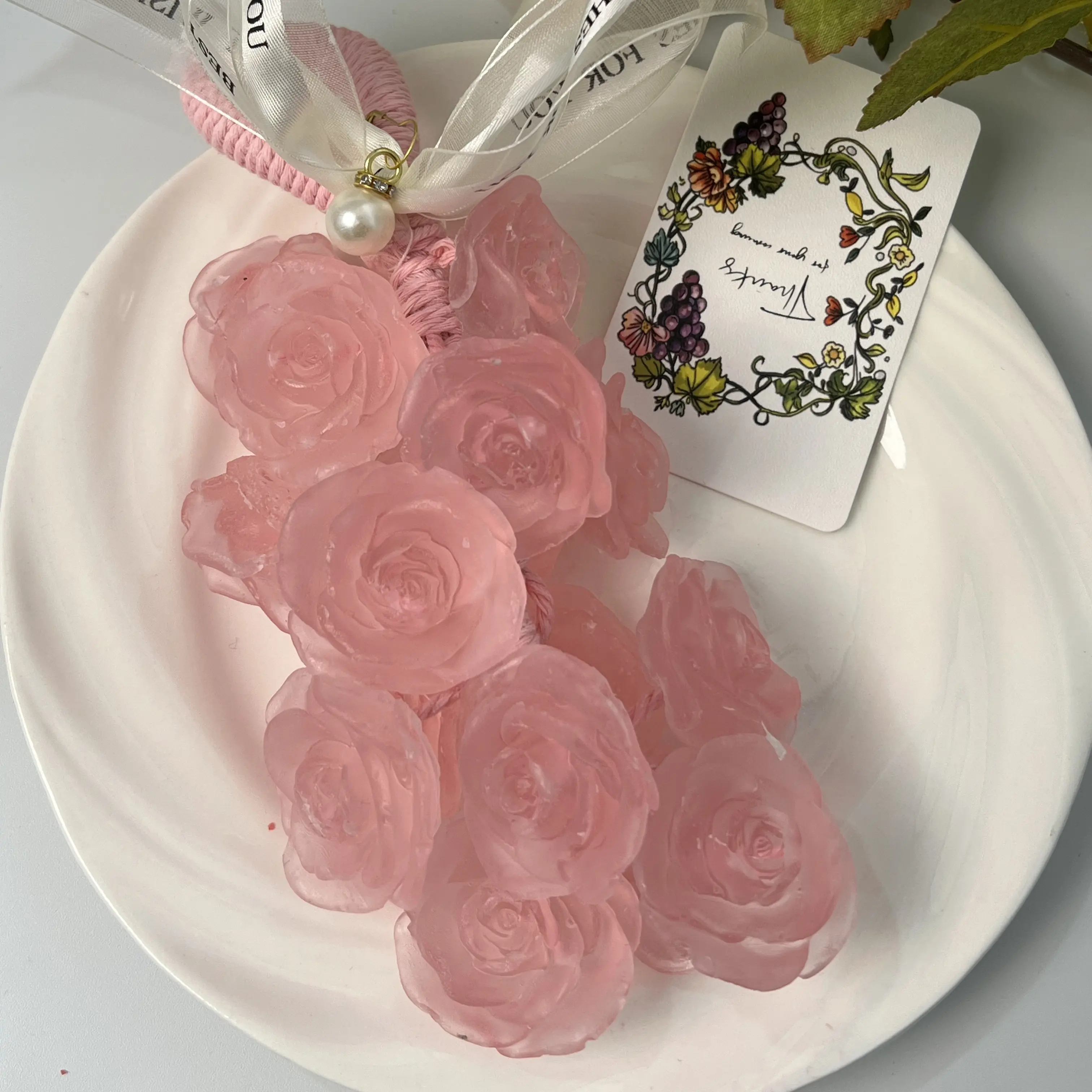 Handmade Grape-Shaped Soap Set