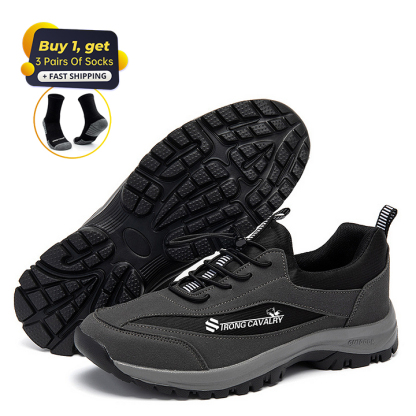 (👨‍⚕️Medical Certification®️) Men's Comfortable Orthopedic Shoes Waterproof Hiking Shoes Sneakers [Effect: Relieves Foot Pain]