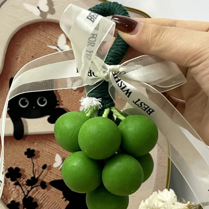 Handmade Grape-Shaped Soap Set