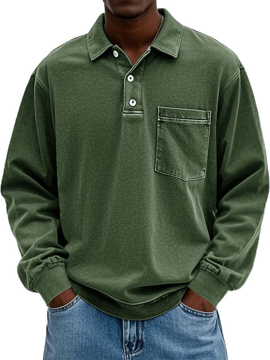 Men Can’t Get Enough of This Cozy Polo Shirt