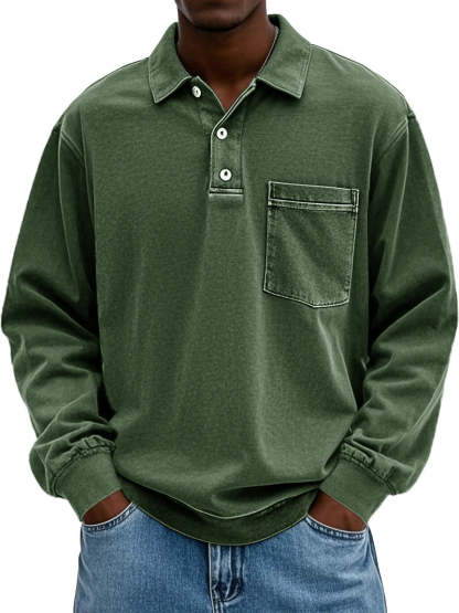 Men Can’t Get Enough of This Cozy Polo Shirt
