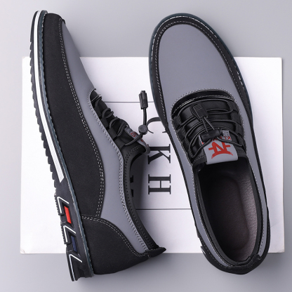 Men's Fashion Calfskin Leather Shoes