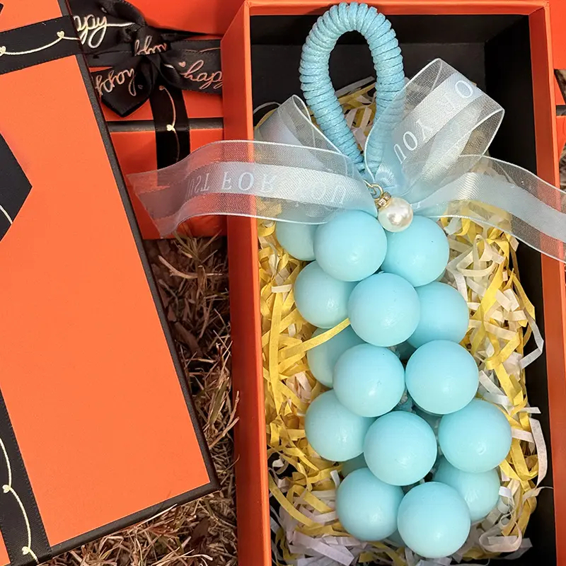 Handmade Grape-Shaped Soap Set