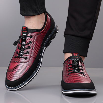Men's Fashion Calfskin Leather Shoes