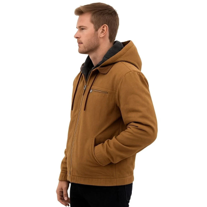 Men Can’t Get Enough of This Cozy Hooded Jacket