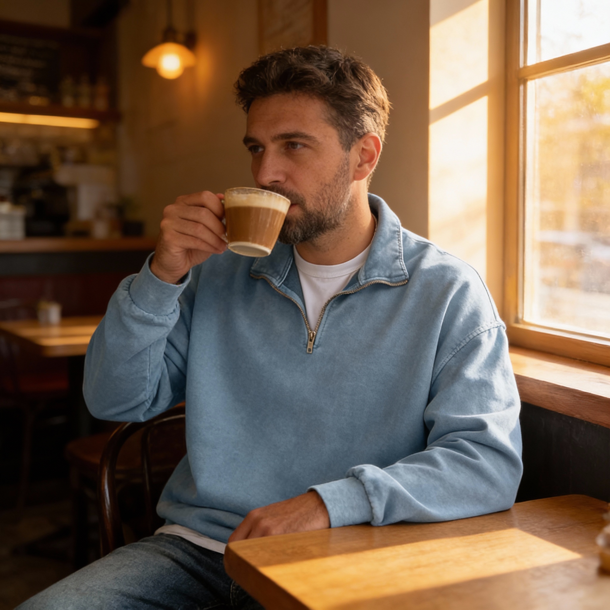 Comfortable Half-Zip