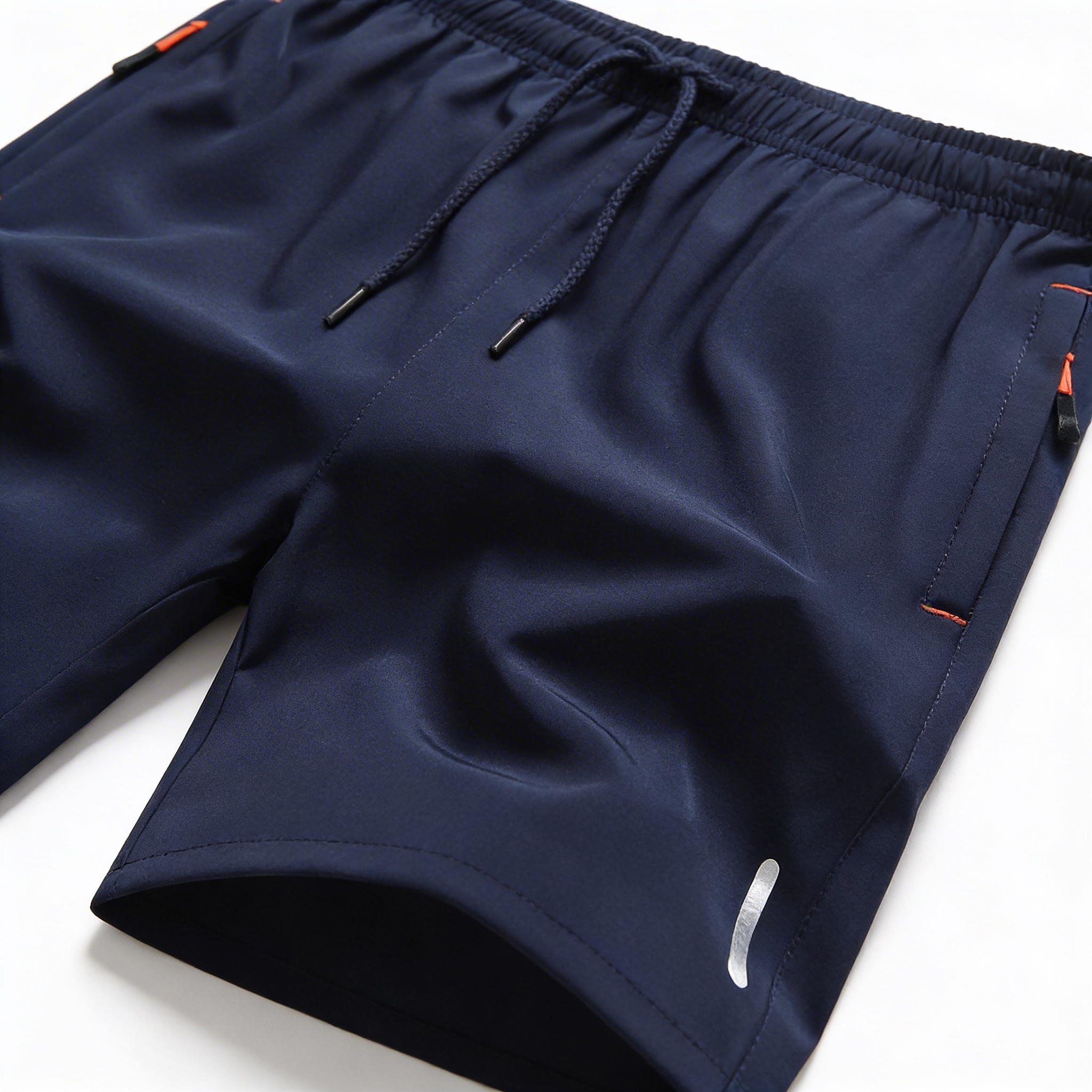 Men's Drawstring Sports Shorts - Versatile Style