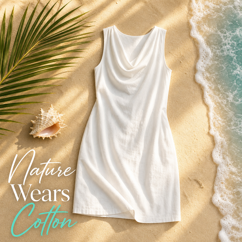Soft, well-loved cotton fabric texture