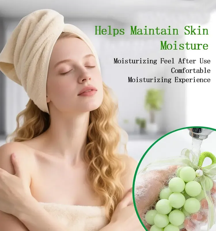 Handmade Grape-Shaped Soap Set