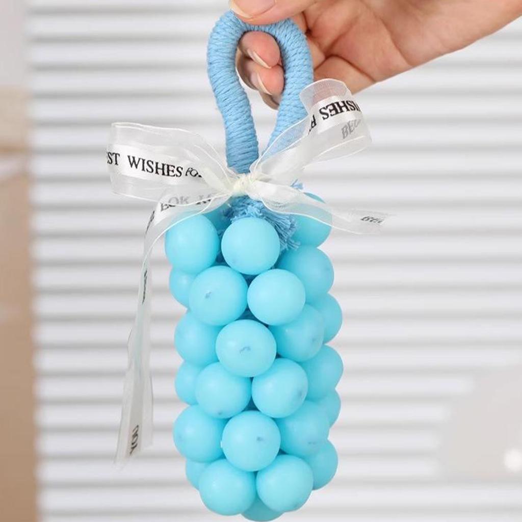 Handmade Grape-Shaped Soap Set (25 Pieces), Decorative Scented Soaps for Hand Washing, Elegant Fruit-Inspired Design, Gentle Everyday Use, Ideal for Home D&eacute;cor, Party Favors, Holiday Gifts, Bathroom Display, and Creative Gift Sets