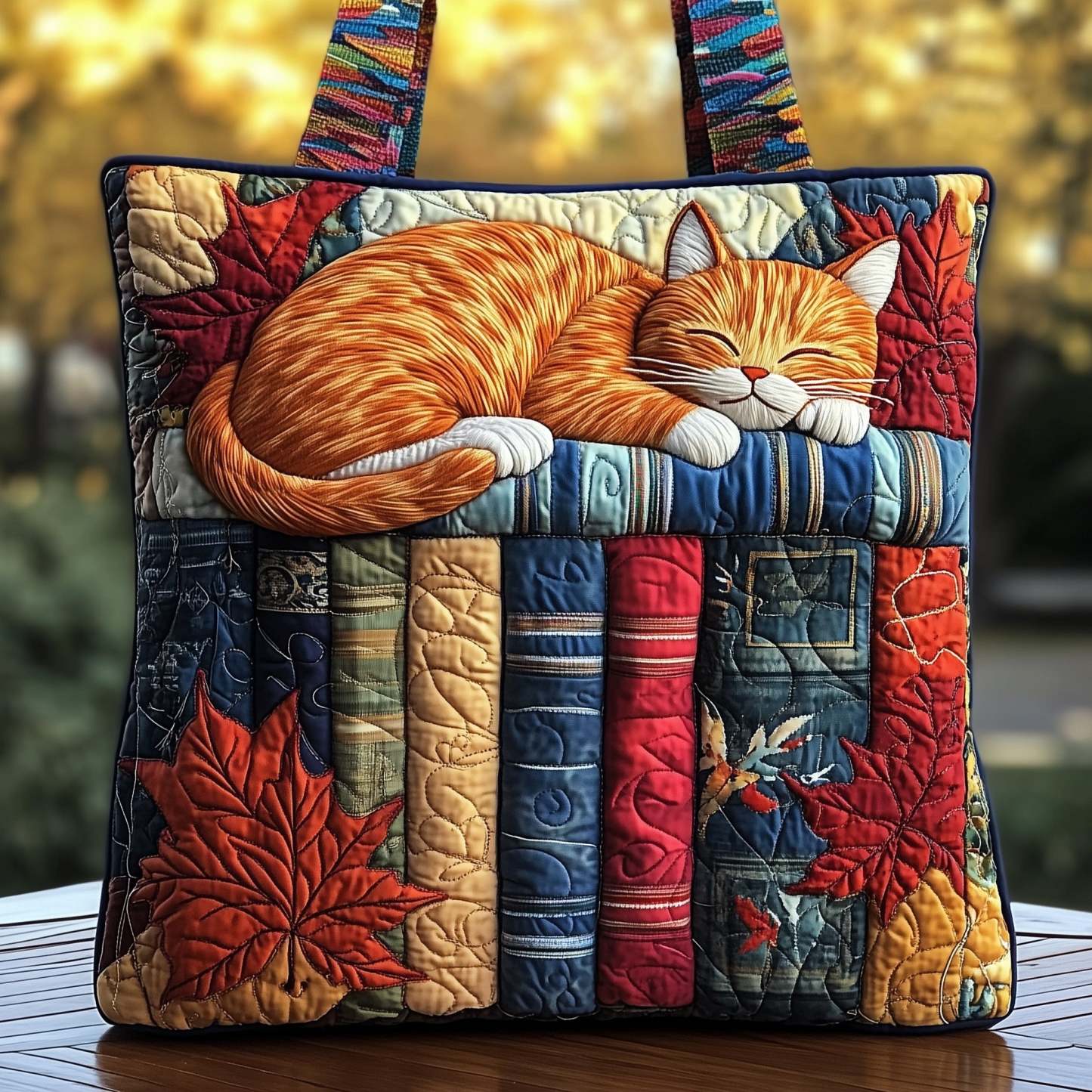 Cat Tales Quilted Tote Bag GFTONT1259