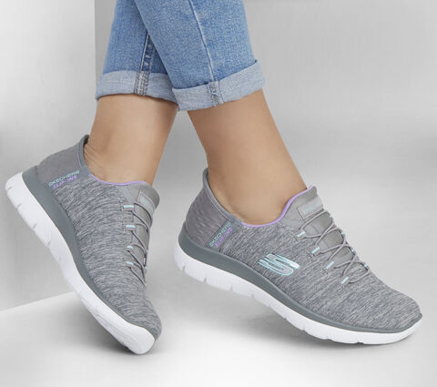 (WMNS) Skethechers Slip-ins: Summits - Dazzling Haze