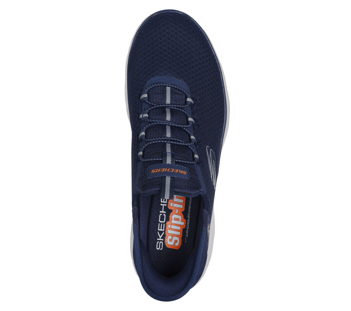 (WMNS) skecthehers Max Cushioning Premier Blue/White/Red 17692-WAQ