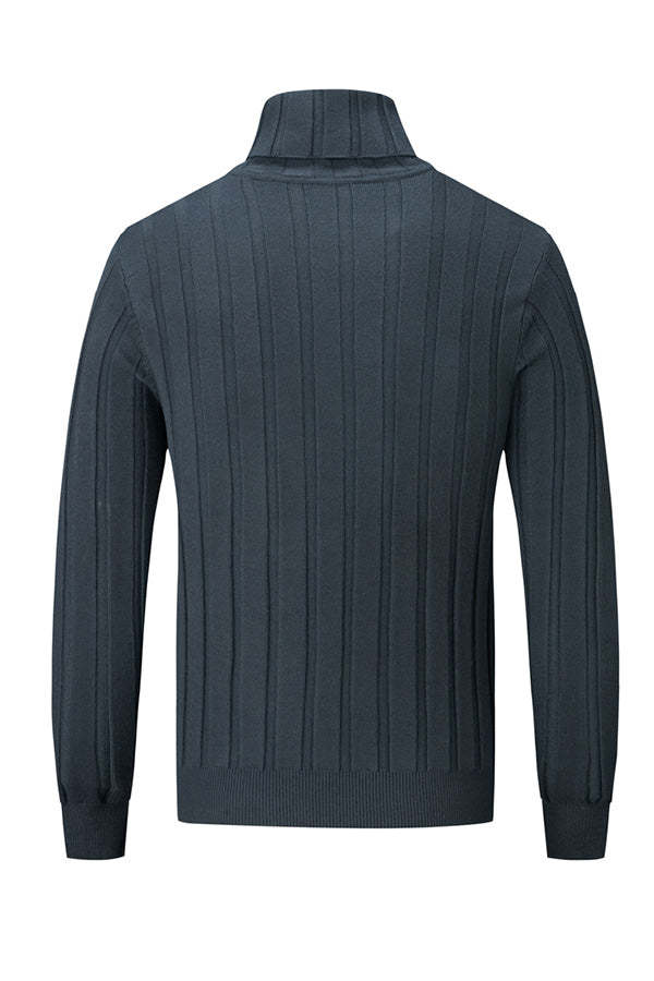 C��rdigan de jacquard con cremallera