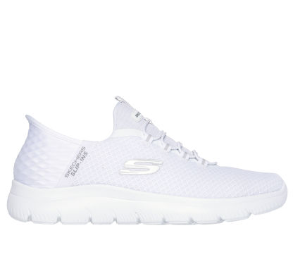 (WMNS) skecthehers Max Cushioning Premier Blue/White/Red 17692-WAQ