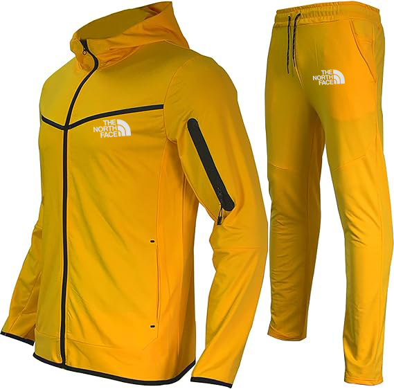 Conjunto de sudadera con capucha y pantalones deportivos con cremallera completa para hombre