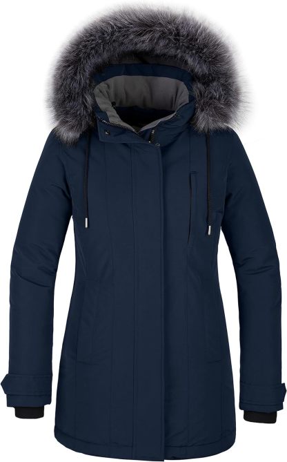 Winter Waterproof Puffer Jackets - Women's
